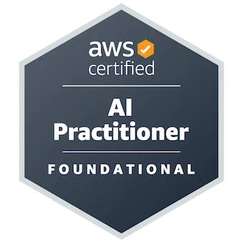 AWS Certified AI Practitioner badge