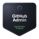 GitHub certification badge