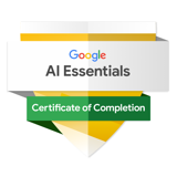Google AI Essentials badge